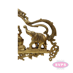 Brass Gajalakshmi Wall Hanging