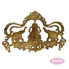 Brass Gajalakshmi Wall Hanging