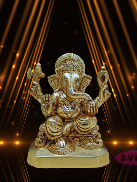 Brass Ganapathi  Ganesha  Vinayager Idol
