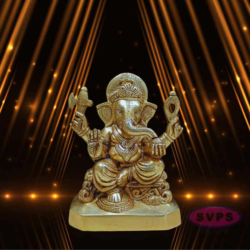 Brass Ganapathi  Ganesha  Vinayager Idol