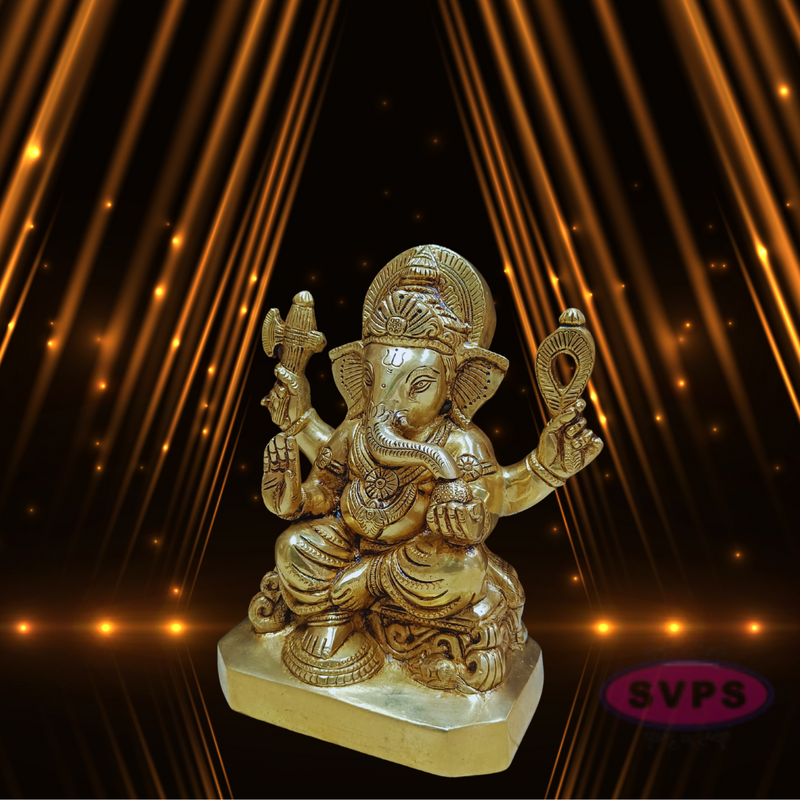 Brass Ganapathi  Ganesha  Vinayager Idol