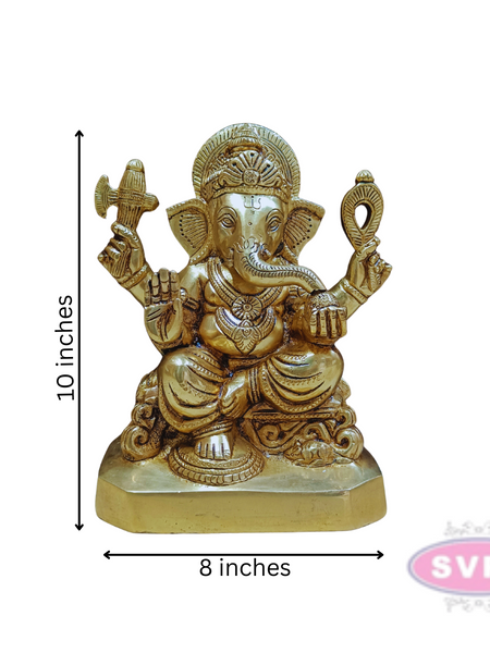Brass Ganapathi  Ganesha  Vinayager Idol