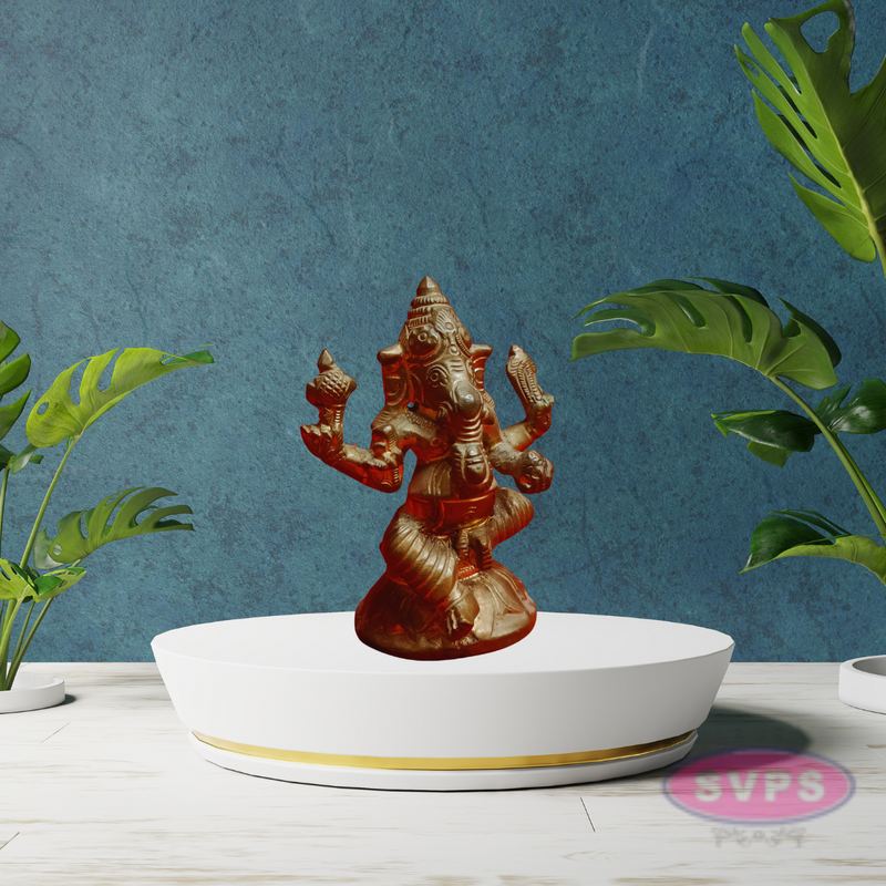 Panchalogam  Ganesha Idol / 3 inches