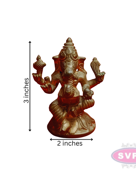 Panchalogam  Ganesha Idol / 3 inches