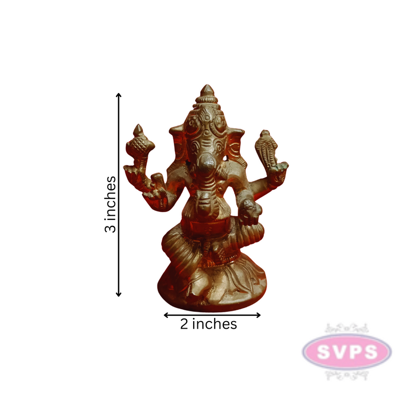 Panchalogam  Ganesha Idol / 3 inches