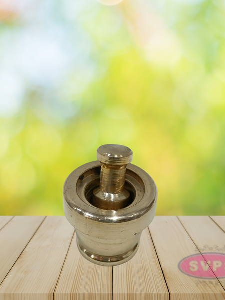 Brass Gowramma set / Miniature collection / Grinder set