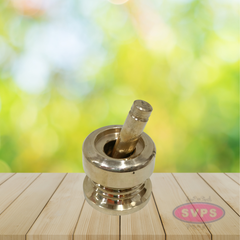 Brass Gowramma set / Miniature collection / Grinder set