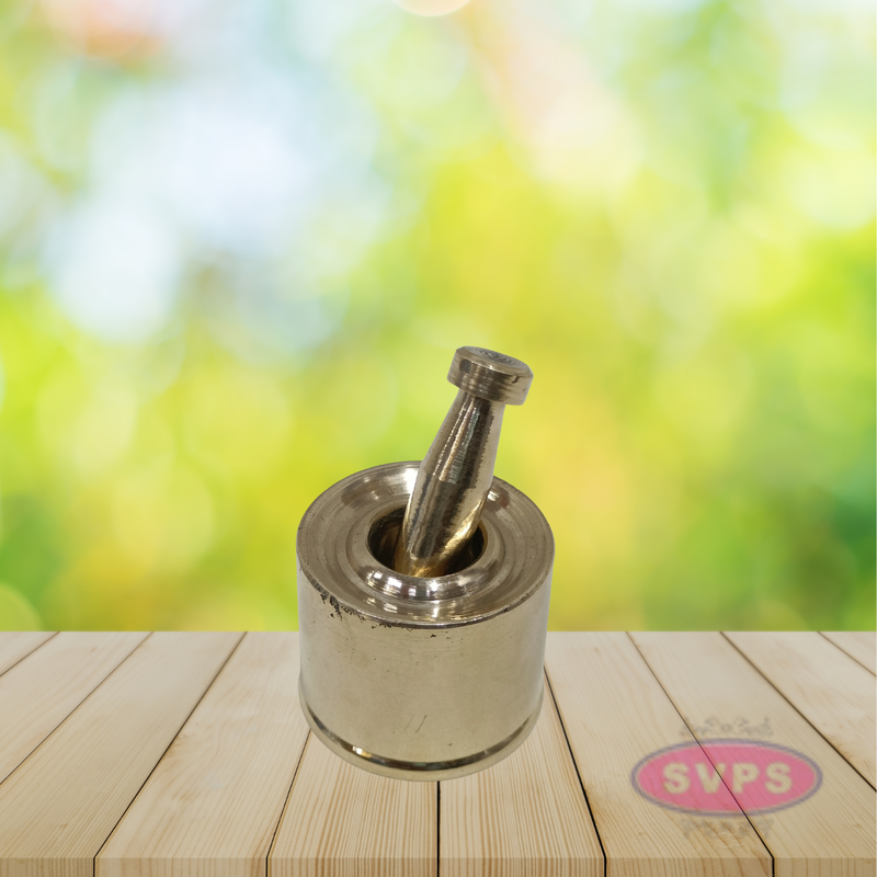 Brass Gowramma set / Miniature collection / Grinder set