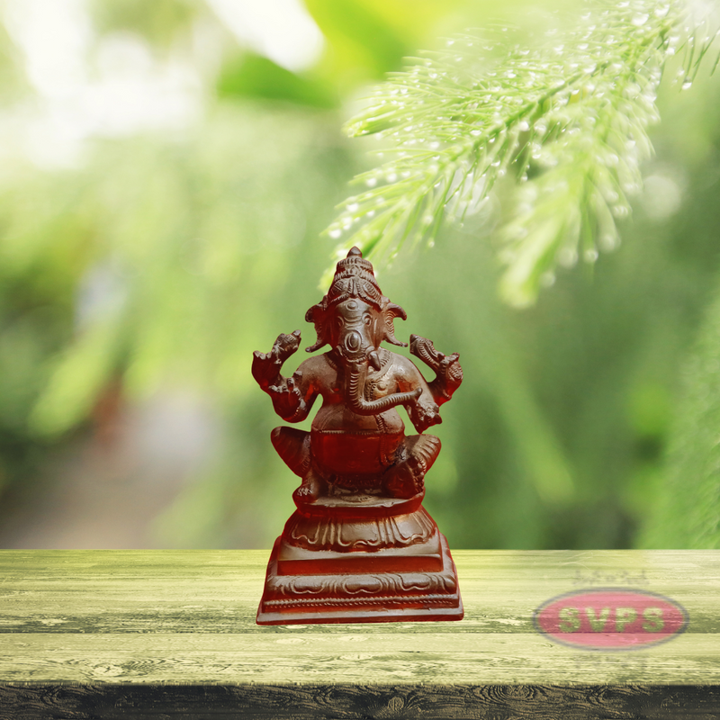 Panchalogam  Idampuri Ganesha /Ganapathy/ Vinayagar Idol