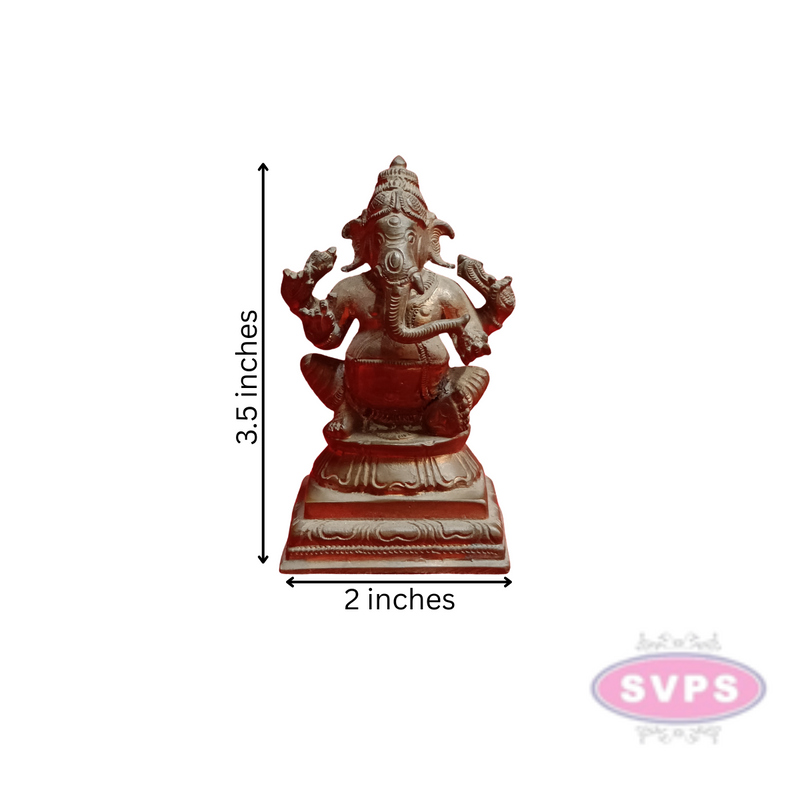Panchalogam  Idampuri Ganesha /Ganapathy/ Vinayagar Idol