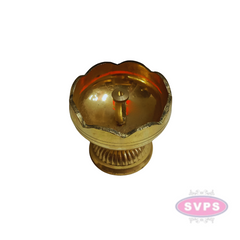 Brass Kamal / Lotus Nanda Deepam With Stand