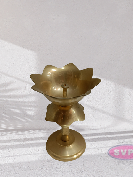 Brass Kamal / Lotus Stand Diya
