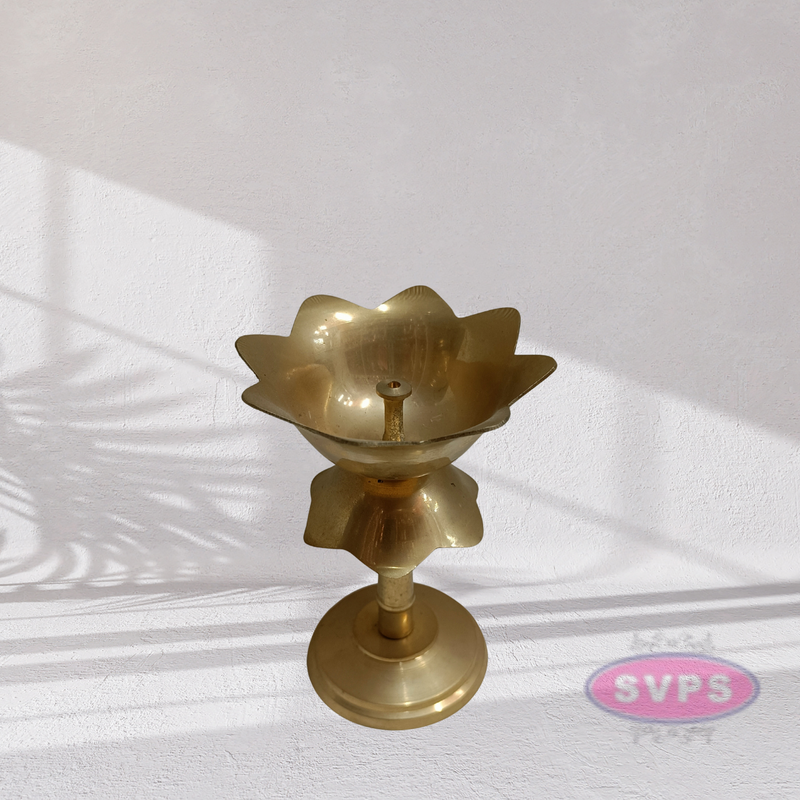 Brass Kamal / Lotus Stand Diya