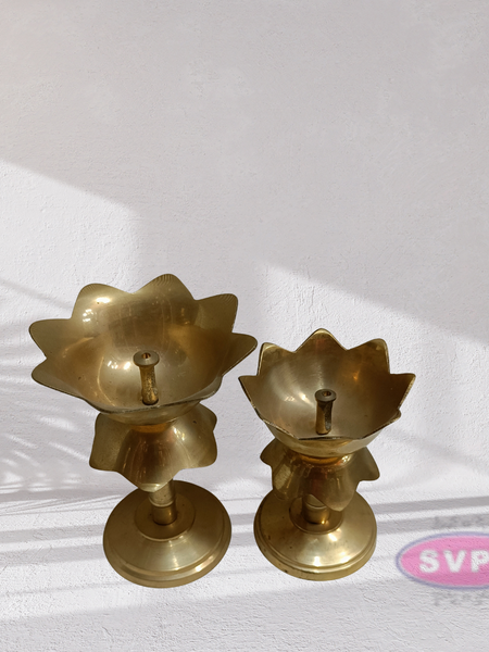 Brass Kamal / Lotus Stand Diya