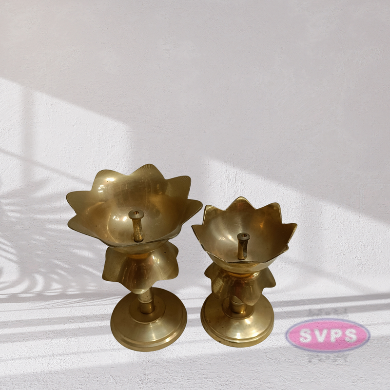 Brass Kamal / Lotus Stand Diya