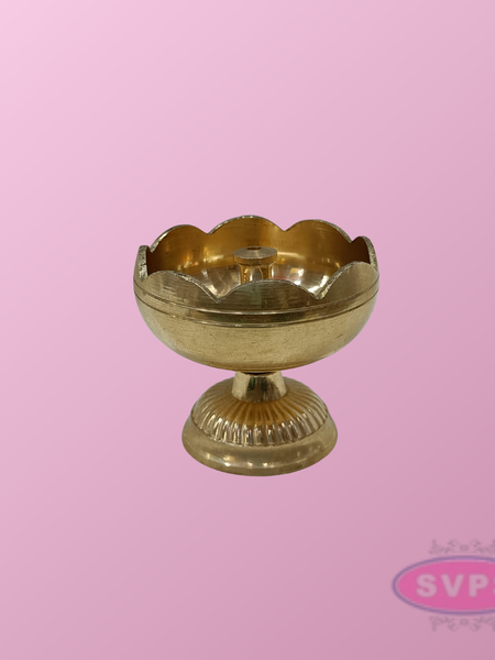 Brass Kamal Nanda Deepam / Diya Stand
