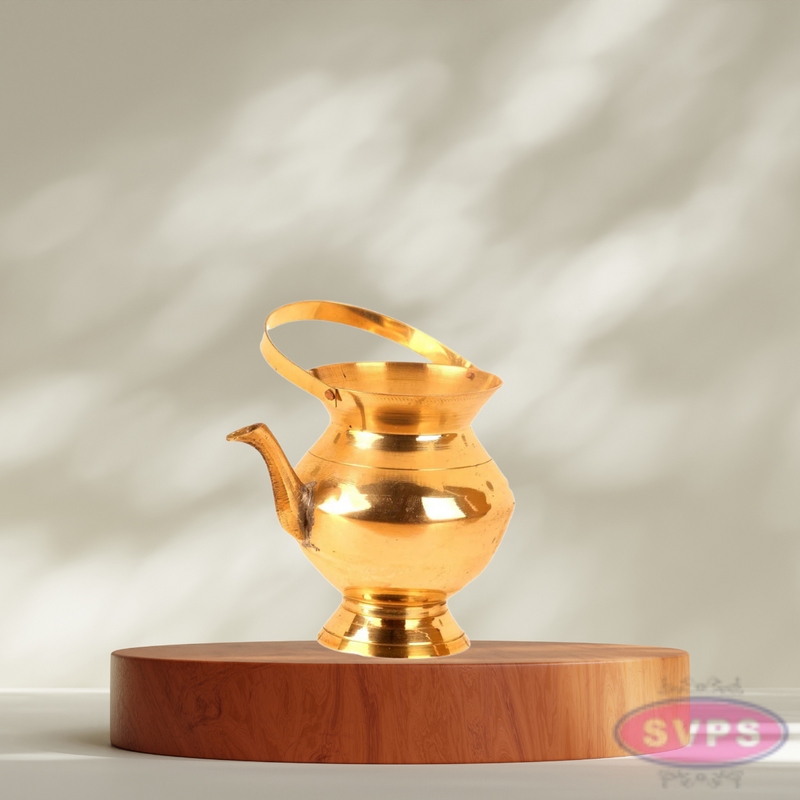 Brass Kamandalam / Kamandalu / Thiru Kaveri / Lota For Puja