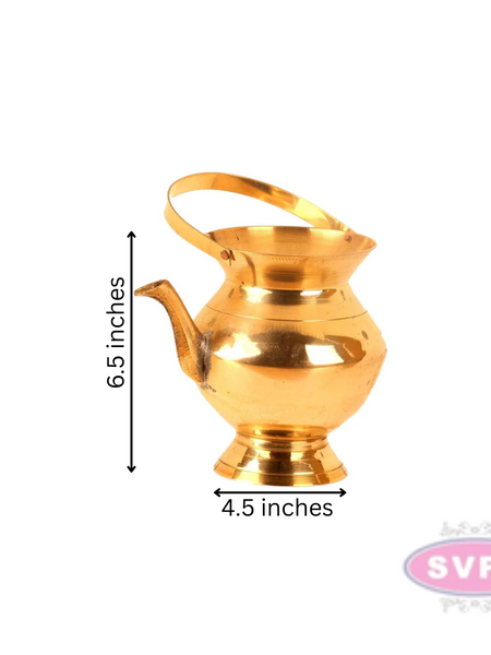 Brass Kamandalam / Kamandalu / Thiru Kaveri / Lota For Puja