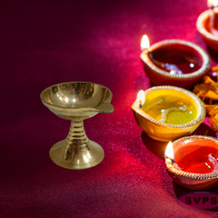 Brass Karthik Deepam With Stand