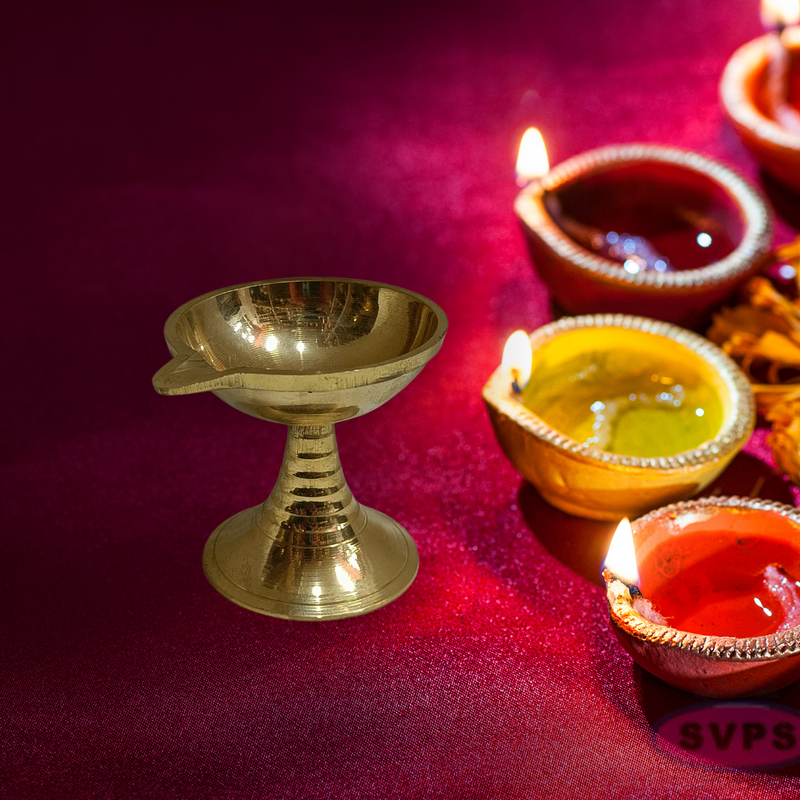 Brass Karthik Deepam With Stand