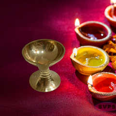 Brass Karthik Deepam With Stand