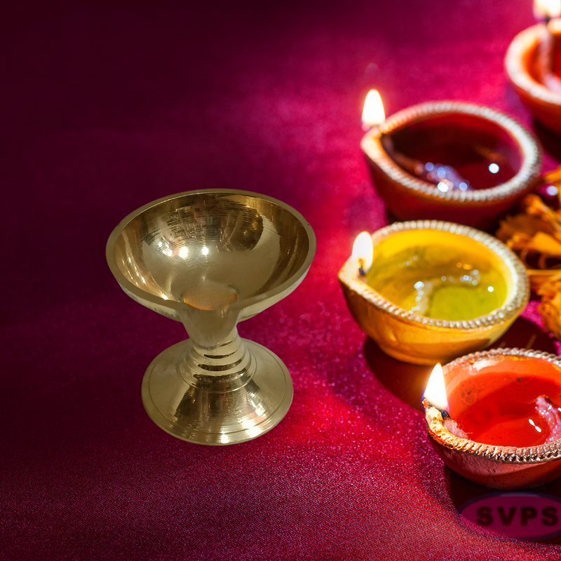 Brass Karthik Deepam With Stand
