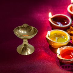 Brass Karthik Deepam With Stand