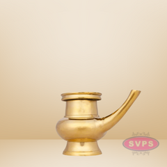 Brass Kerala Kindi / Gindi / Trinetra / Thirukaveri / Holy Water Vessel