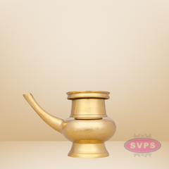 Brass Kerala Kindi / Gindi / Trinetra / Thirukaveri / Holy Water Vessel
