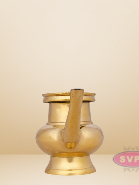 Brass Kerala Kindi / Gindi / Trinetra / Thirukaveri / Holy Water Vessel