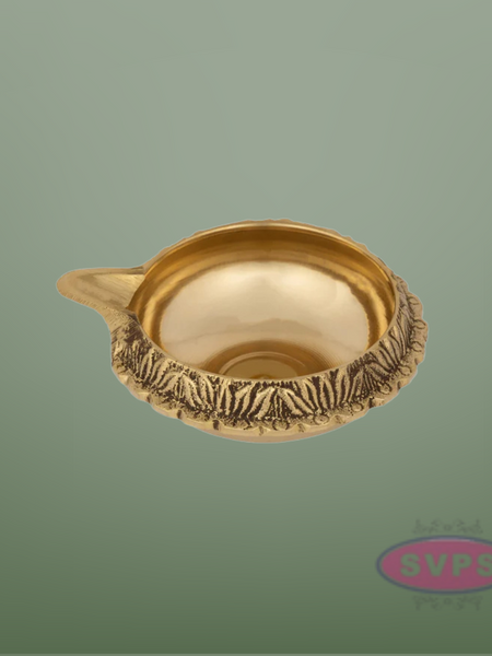 Brass Kubera Diya / Lamp For Pooja