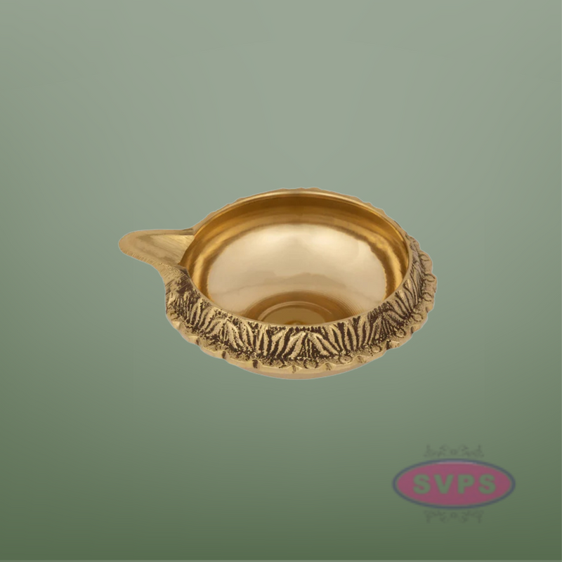 Brass Kubera Diya / Lamp For Pooja