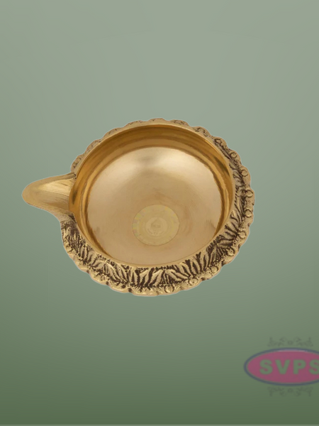 Brass Kubera Diya / Lamp For Pooja