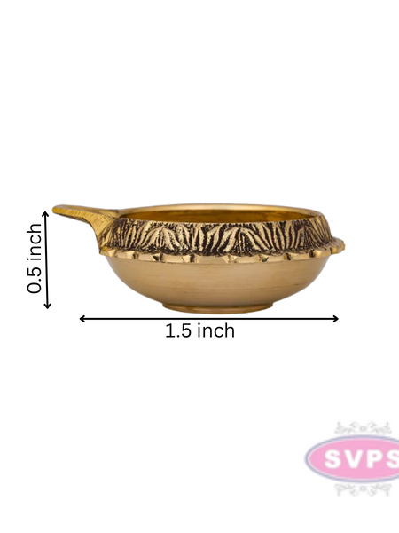 Brass Kubera Diya / Lamp For Pooja