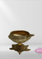 Brass Kubera Diya On Tortoise