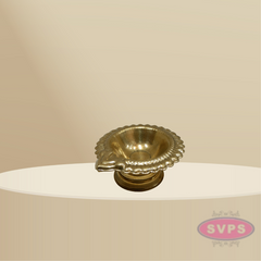 Brass Kubera Lakshmi Deepam Puja Diya