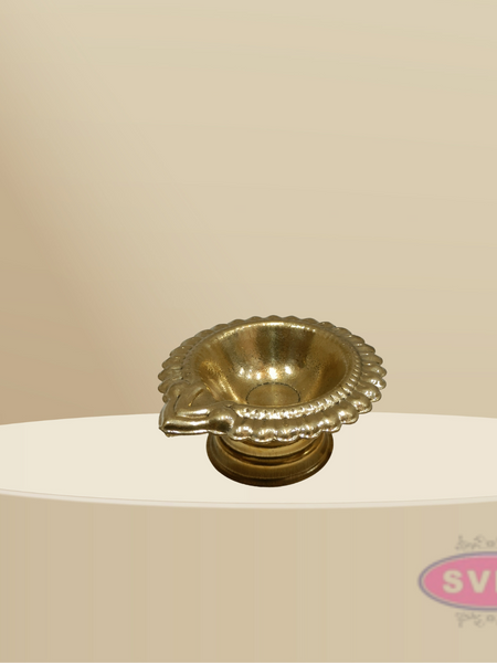 Brass Kubera Lakshmi Deepam Puja Diya