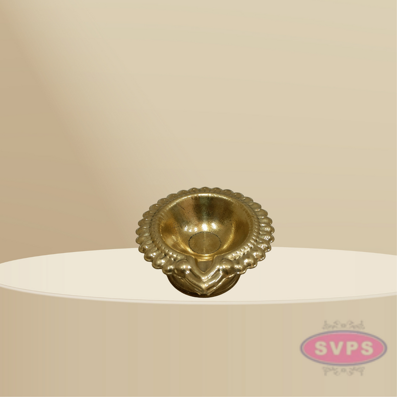 Brass Kubera Lakshmi Deepam Puja Diya