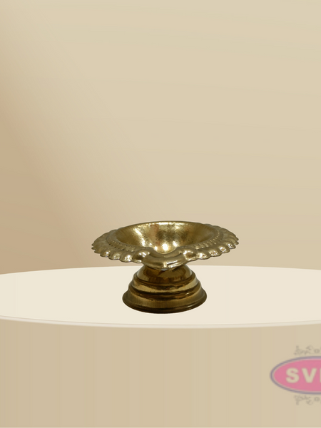 Brass Kubera Lakshmi Deepam Puja Diya