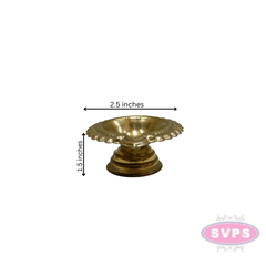 Brass Kubera Lakshmi Deepam Puja Diya