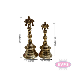Brass Kumbakonam Sangu Chakra Pooja Bell