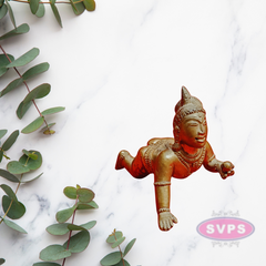 Panchalogam  Little Krishna / Laddu Krishna Idol