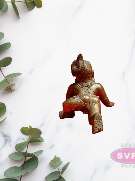 Panchalogam  Little Krishna / Laddu Krishna Idol