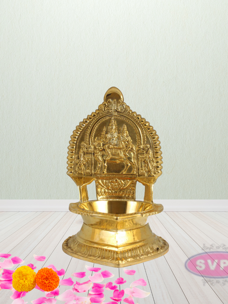 Brass Lord Pradosha Murthy (Shiva) vilakku / Lamp