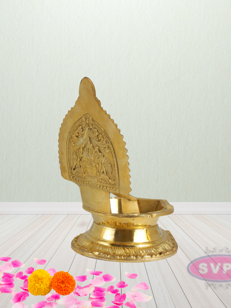 Brass Lord Pradosha Murthy (Shiva) vilakku / Lamp