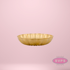 Brass Lotus Design Pooja Plate / Pooja Thali