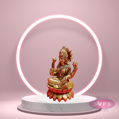 Brass Lotus / Kamal Lakshmi Idol