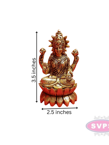 Brass Lotus / Kamal Lakshmi Idol