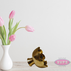 Brass Lotus Puja Prasad Bowl  Chandan Cup