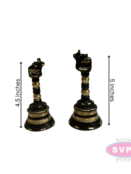 Brass Nandi Hand Bell For Daily Puja